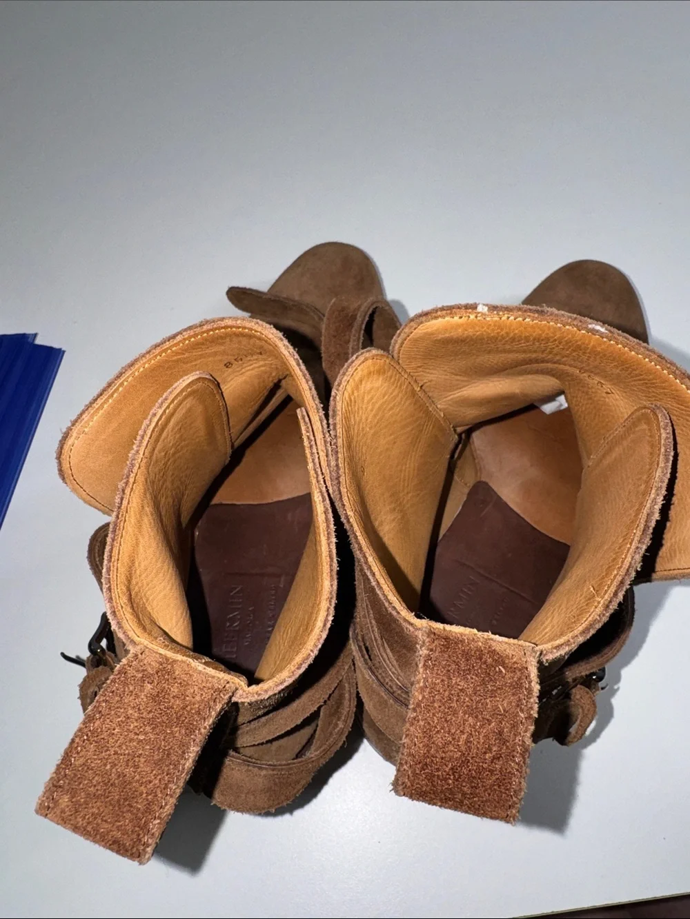 Meermin Mallorca Brown Suede Jodhpur Boots – Goodyear Welted – Men’s